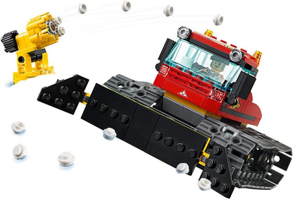 City Great Vehicles Snow Groomer Plough Set, Toy Tractor for Kids