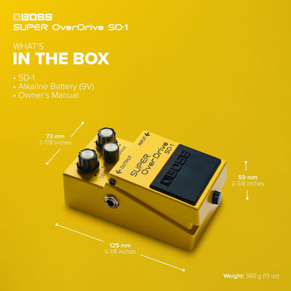 Boss SD-1 Super Overdrive Pedal