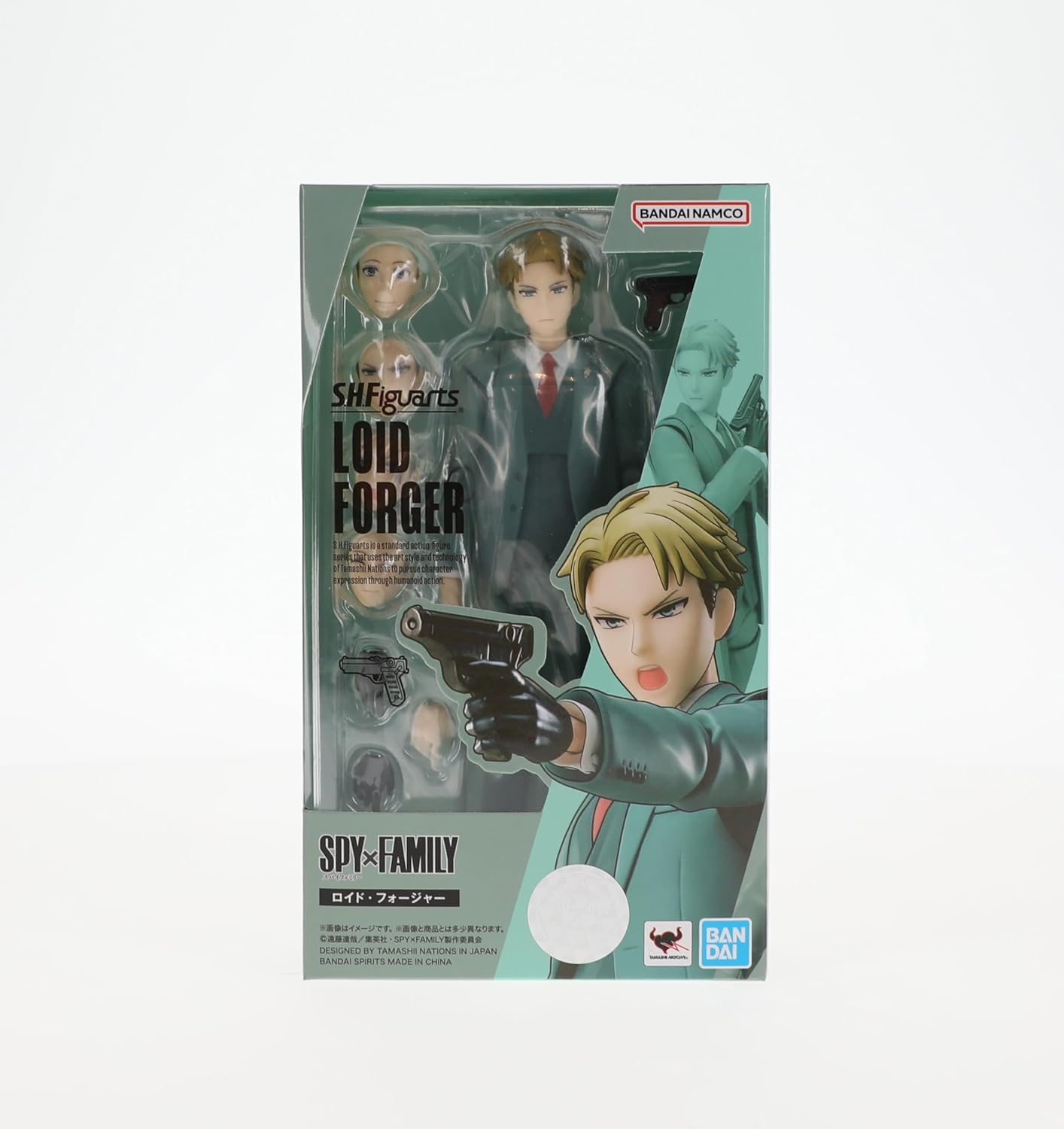 TAMASHII NATIONS - Spy x Family - Loid Forger, Bandai Spirits S.H.Figuarts Action Figure