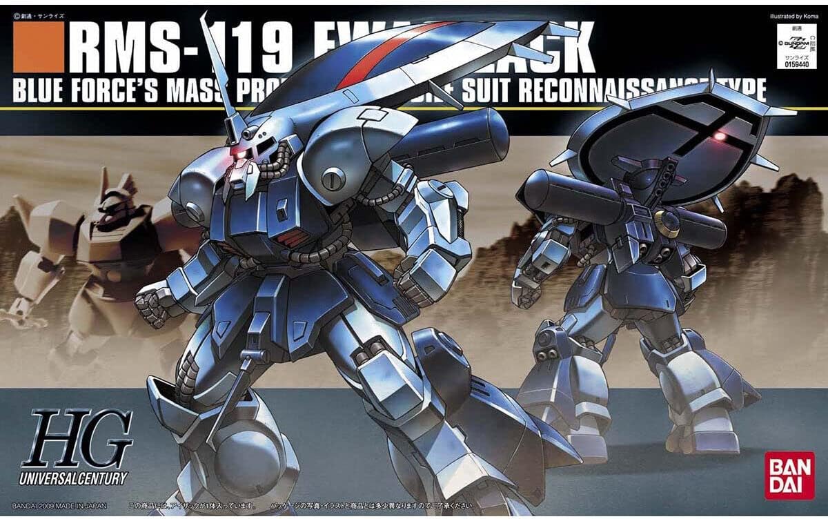 Bandai Hobby - Maquette Gundam - 096 Ewack-Zack Gunpla HG 1/144 13cm - 4573102635068