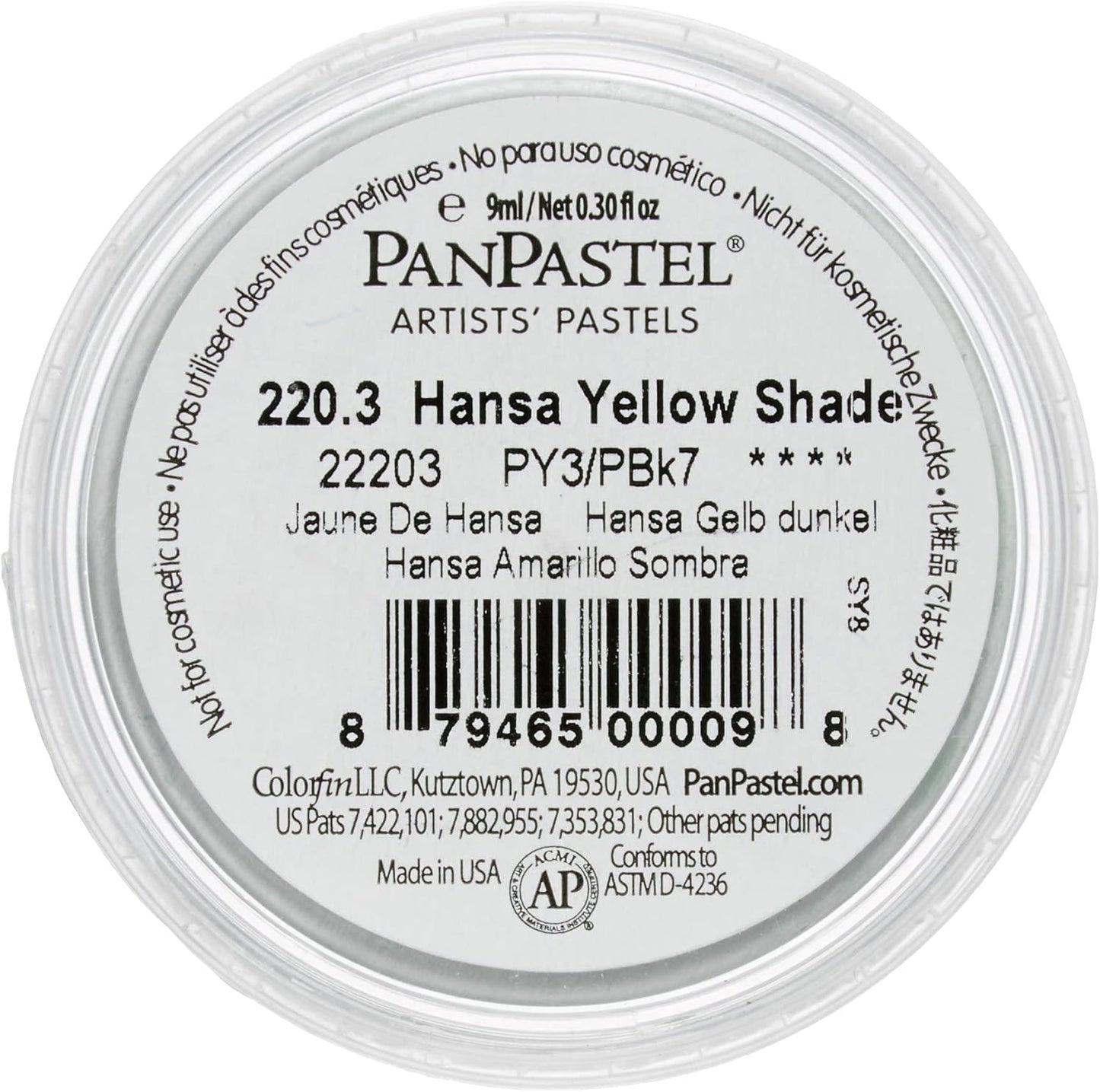 PanPastel Ultra Soft Artist Pastel, Permanent Green Tint