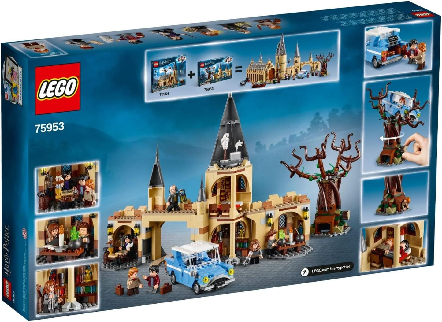 Lego 75953 Harry Potter Hogwarts Whomping Willow Toy, Wizzarding World Fan Gift