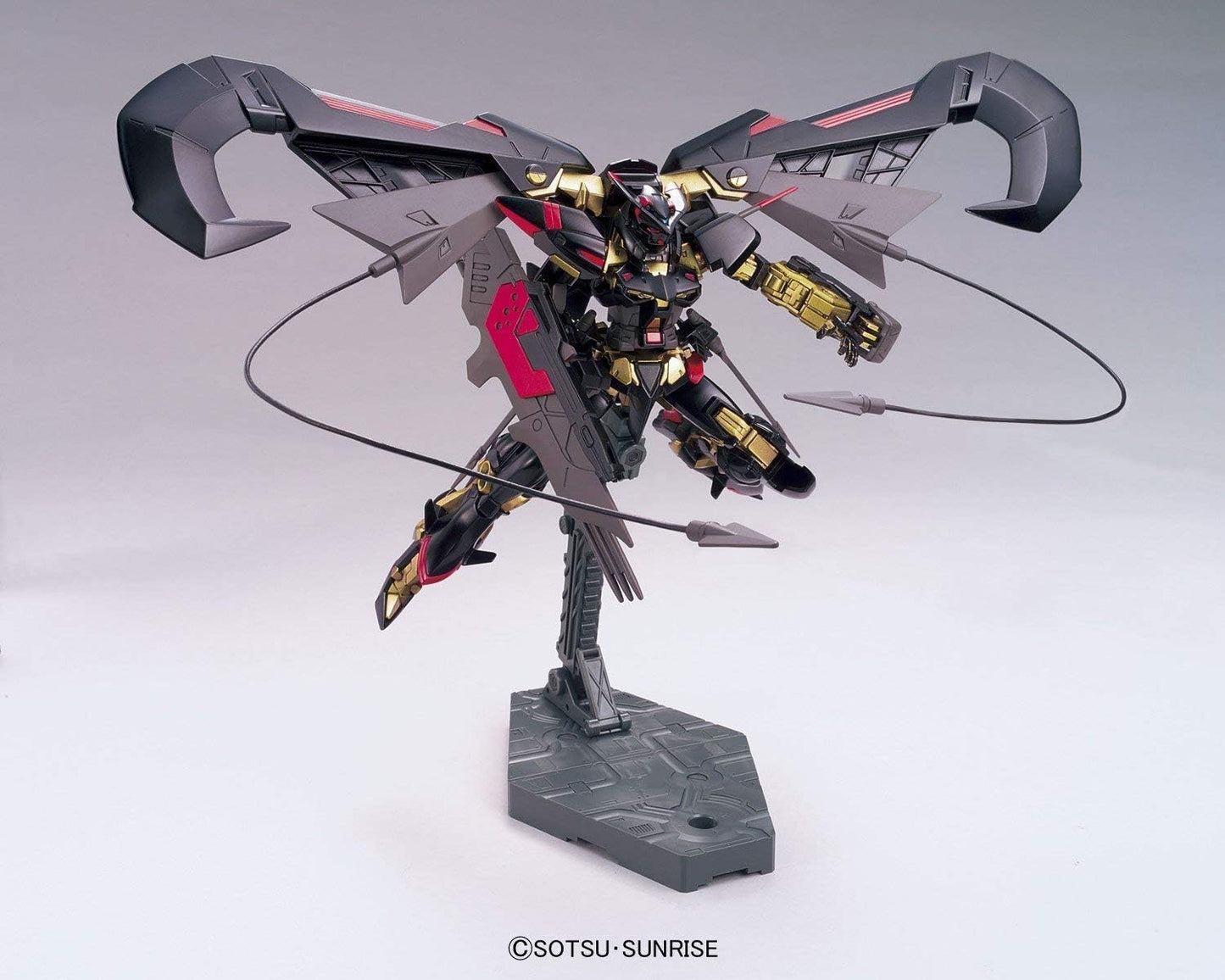 Bandai 5057591 Gundam Astray Gold Frame Amatu Mina Hg 1/144 Model Kit