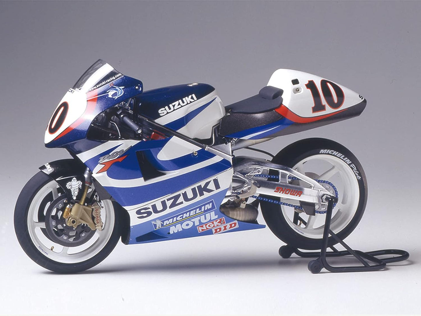 Tamiya 1/12 Motorcycle | Model Building Kits | No.81 SUZUKI RGV XR89 14081