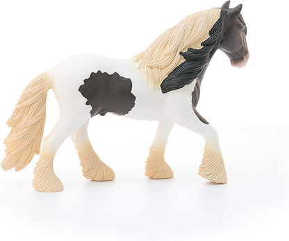 Schleich Farm World Tinker Stallion Horse Figurine - Realistic and Durable Farm Animal Toy Figure with Authentic Details, Fun and Imaginative Play for Boys and Girls, Gift for Kids Ages 3+