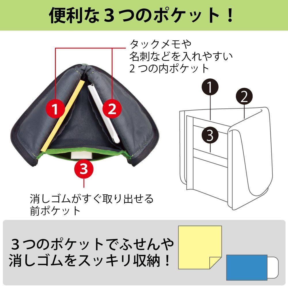 Kokuyo Pencil Case Neocritz Flat Blue (F-VBF160-3)