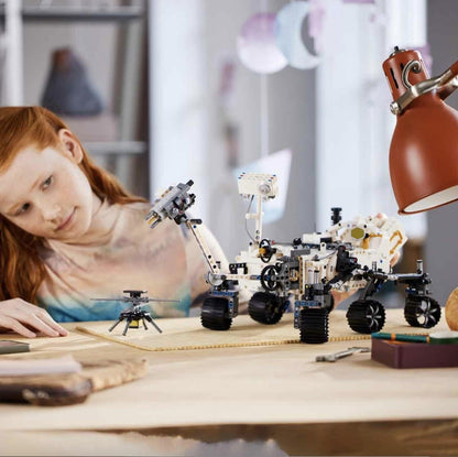 LEGO Technic NASA Mars Rover Perseverance Space Model with AR Application Experience, Construction Toy Vehicle Science and Engineering, Gift for Boys and Girls 10 Years Old and Over 42158