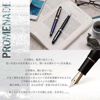 Promenade fountain pen front view