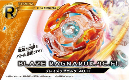 Takara Tomy B-75 Beyblade Burst Blaze Ragnaruk.4C.Fl Stamina Booster