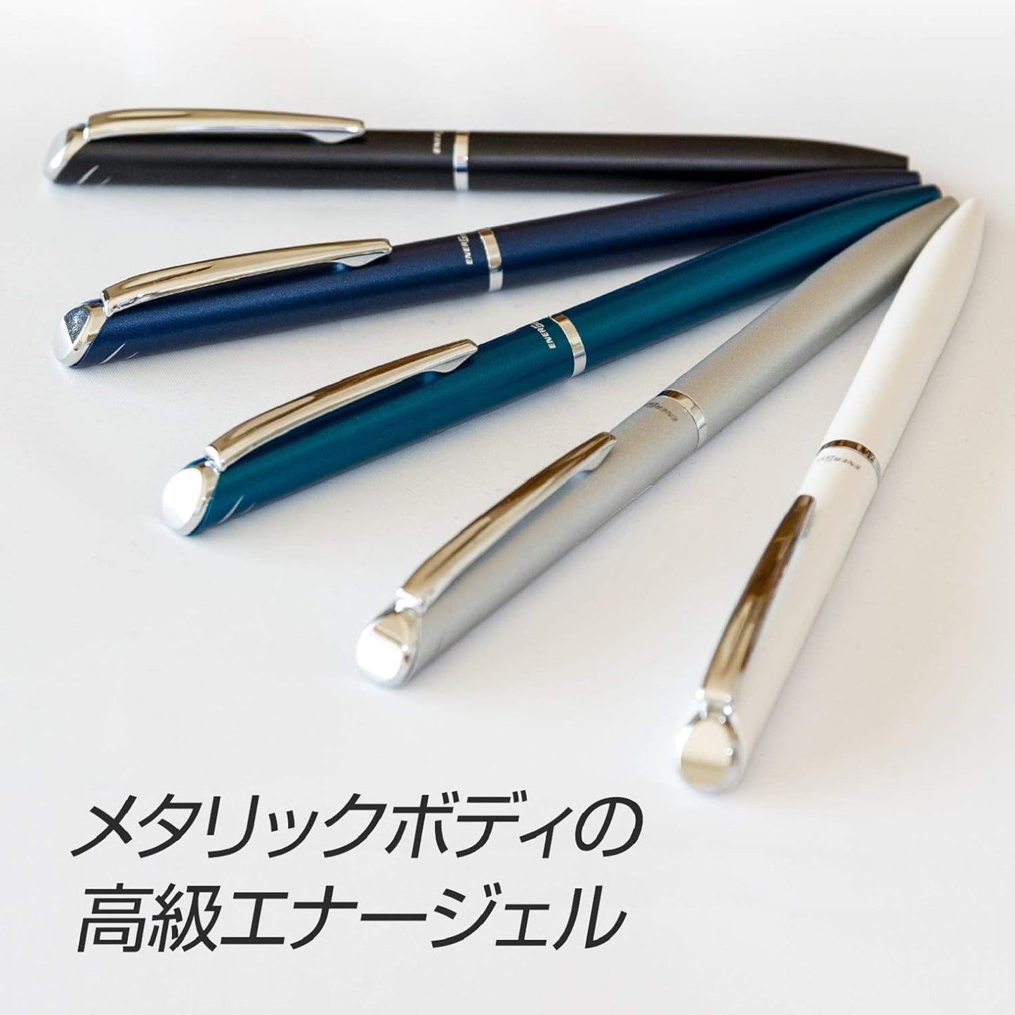 Pentel BLN2005C EnerGel Ink Ballpoint Pen, 05, Dark Blue Shaft