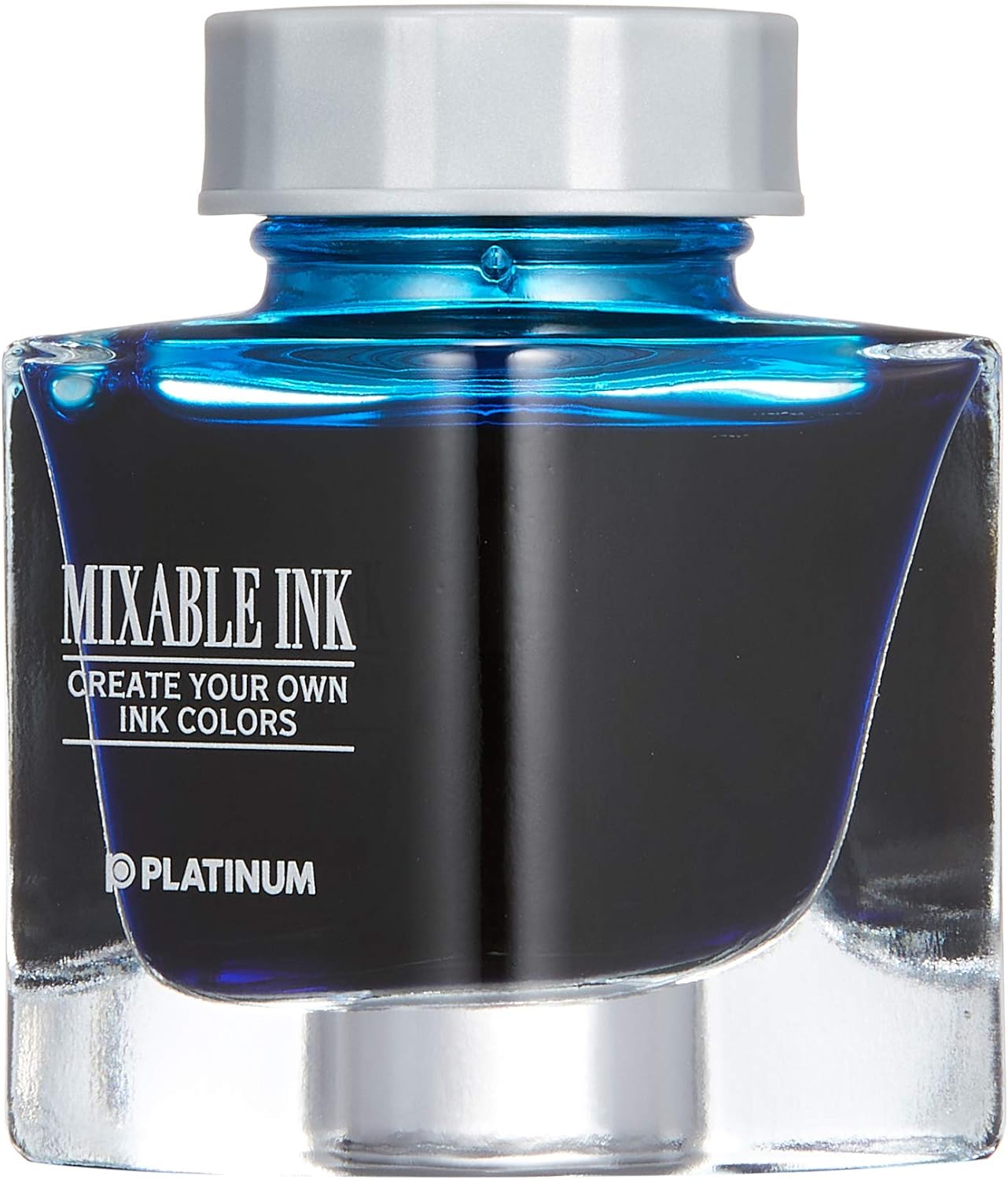 PLATINUM INKM-1000 Mixed Ink Mini Fountain Pen #57 Aqua Blue
