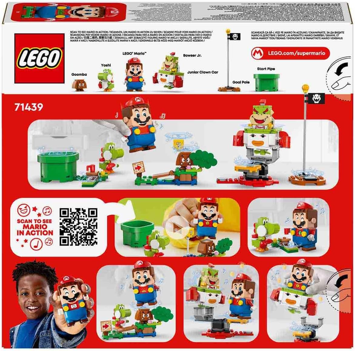 LEGO 71439 Super Mario Abenteuer mit dem interaktiven Mario,