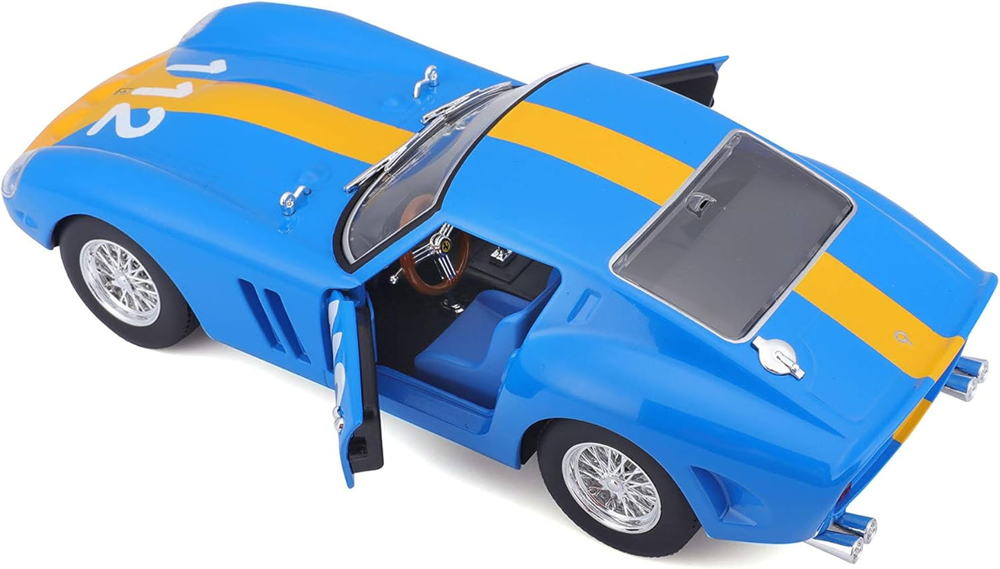 Bburago 1962 Ferrari 250 GTO 1: 24 Scale Die-cast Model, Blue