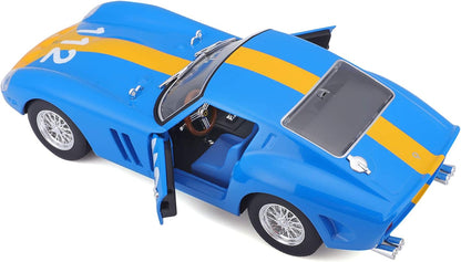 Bburago 1962 Ferrari 250 GTO 1: 24 Scale Die-cast Model, Blue