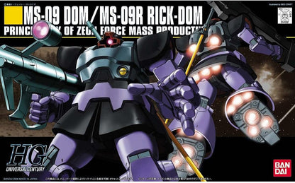 Bandai Spirits #59 Dom/Rick-Dom Mobile Suit Gundam, Bandai HGUC 1/144