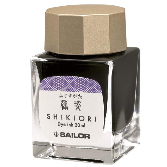 Sailor Fountain Pen, Bottled Ink, Four Seasons, Dream of Sixteen Nights, Wisteria Figure 13-1008-213