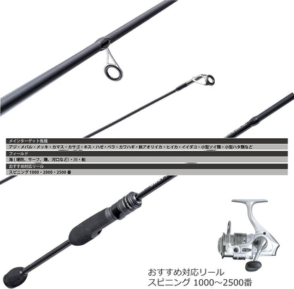 AbuGarcia Salty Field SALTYFIELD SFS-662UL Fishing Rod Light Game