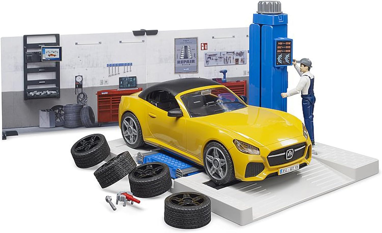 Bruder 62110 Bworld Car Service