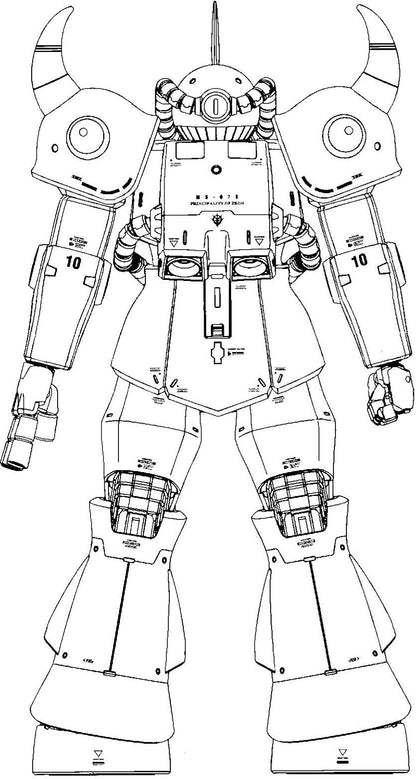 BANDAI Gundam MS-07B Gouf Ver 2.0 MG 1/100 Scale