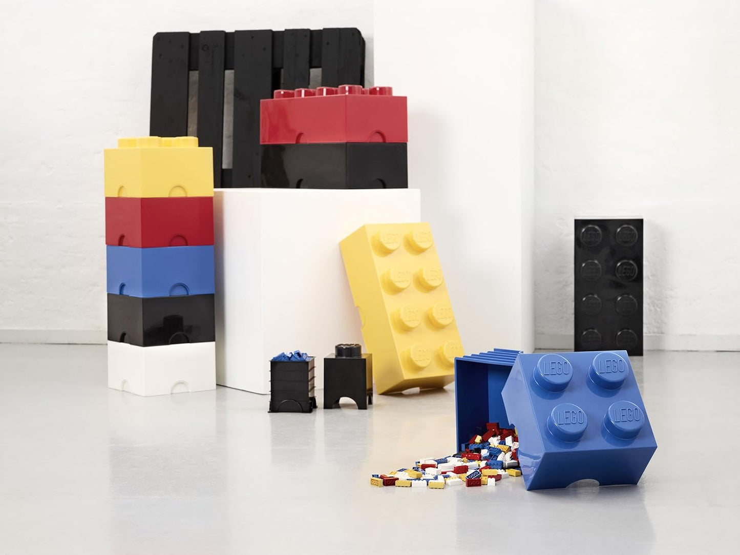 LEGO Storage Box Brick 4 Bright Red