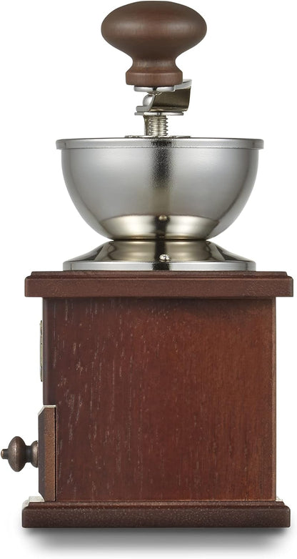 Melitta Coffee Mill, Hand Grinding Grinder, Manual, Wooden, Classic Style, Brown, MJ-0503