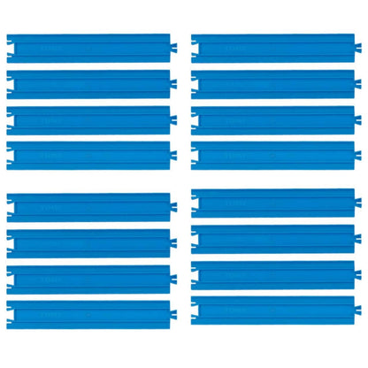 Plarail Straight Track Rails (1 pack of 4 rails, R-01) - 4 packs set (total 16 rails)