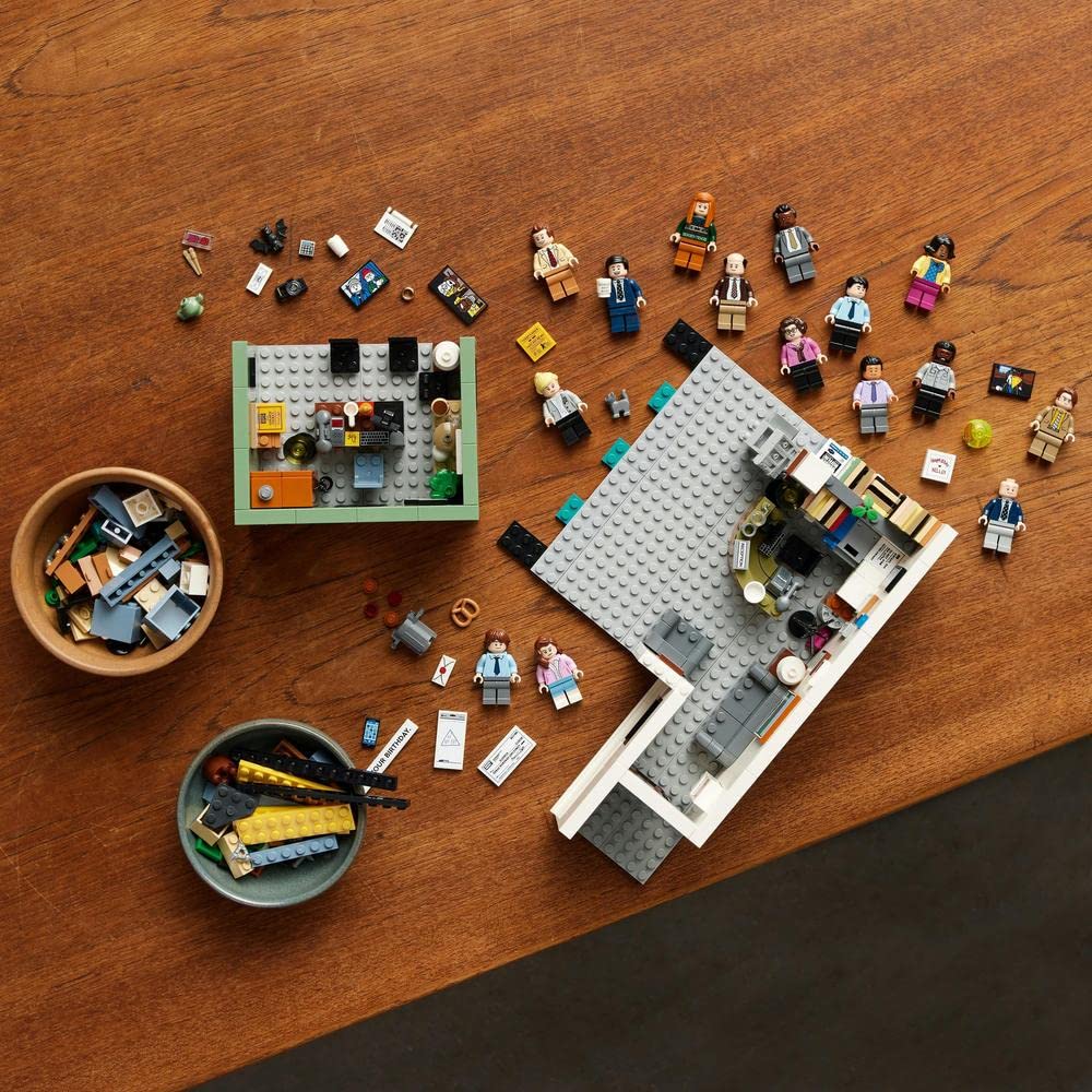 LEGO Ideas The Office 21336 Building Kit for Adults (1,164 Pieces),Multicolor