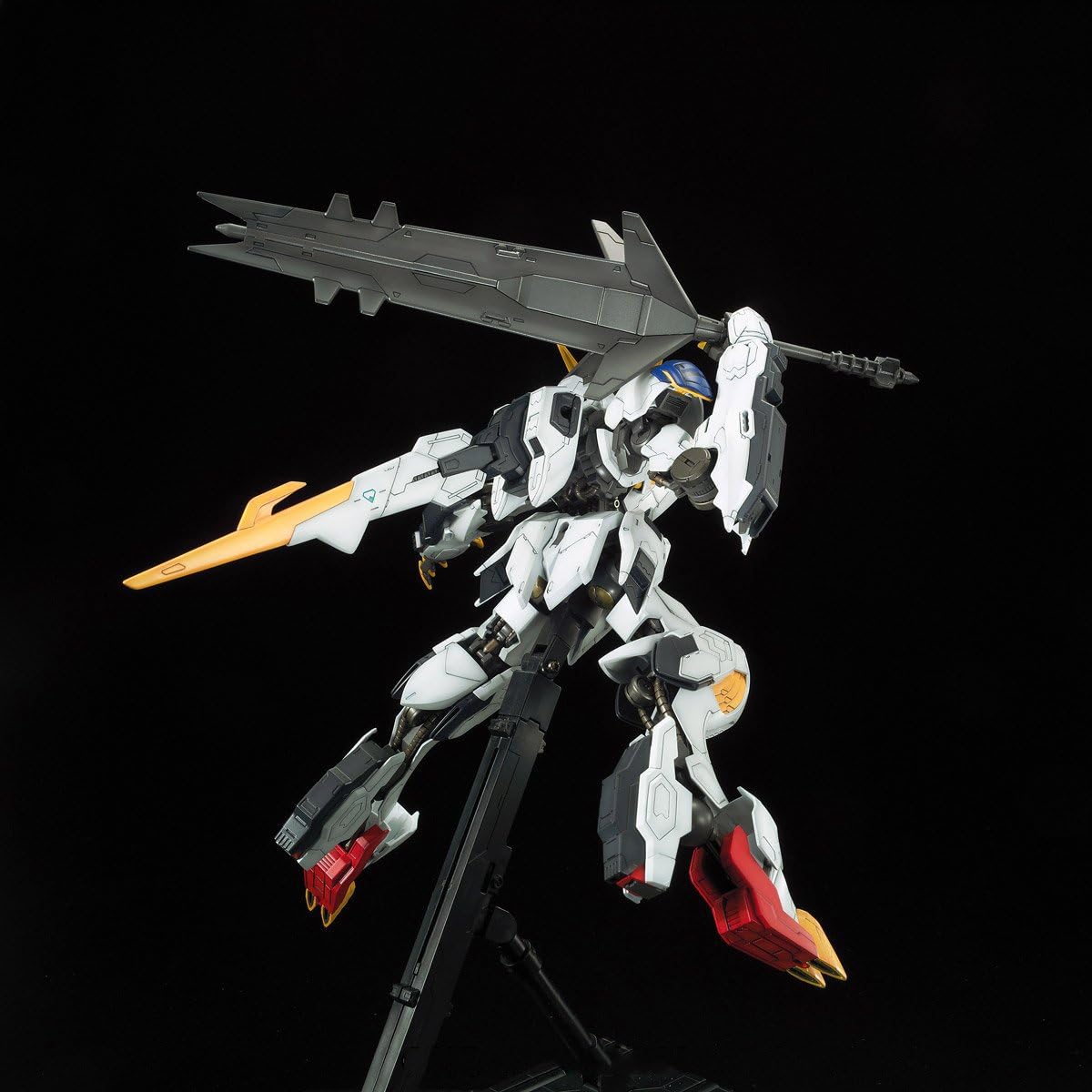 BANDAI Hobby Full Mechanics Barbatos Lupus Rex Gundam IBO Model Kit (1/100 Scale)