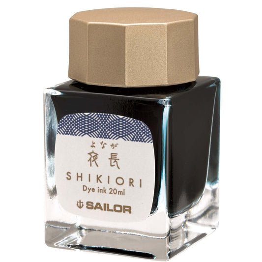 Sailor Fountain Pen, Bottled Ink, Four Seasons, Moonlight Surface, Night Long, 13-1008-219