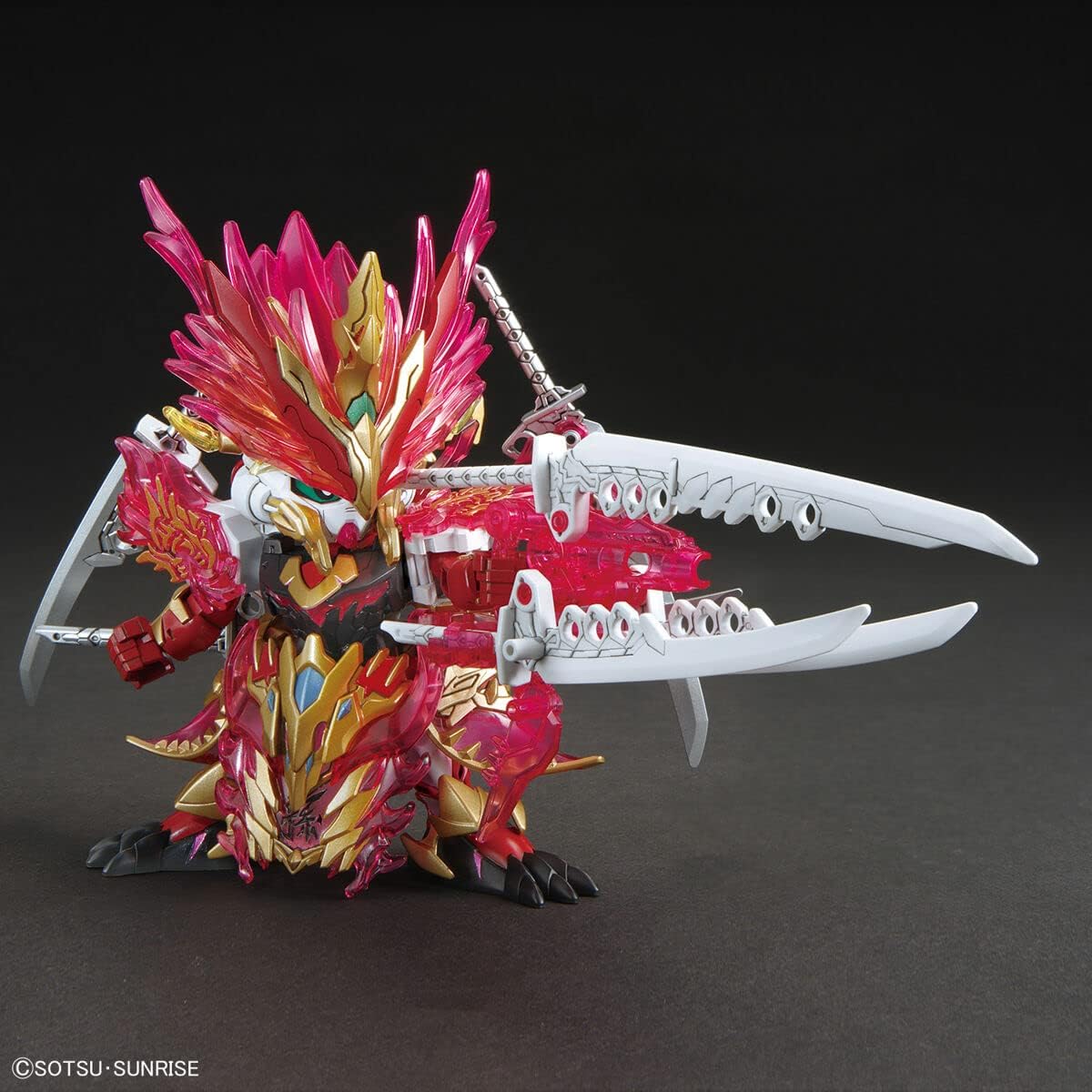 Bandai Hobby - SD Gundam World Heroes - #29 Sun Quan Gundam Astray He Yan Xiang HU, Bandai Spirits SDGW Model Kit
