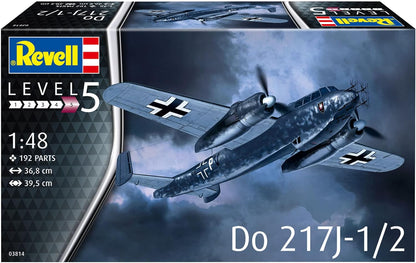 German Level 03814 1/48 German Air Force Dornier 217J-1/2 Plastic Model