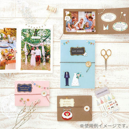 Midori Sticker 2358 PCM Title – Wedding Pattern (82358006)