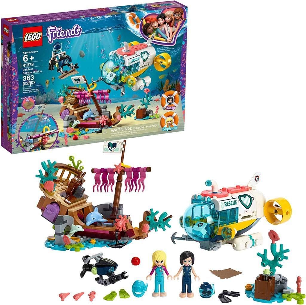 LEGO Friends Dolphin Rescue Submarine 41378 Blocks
