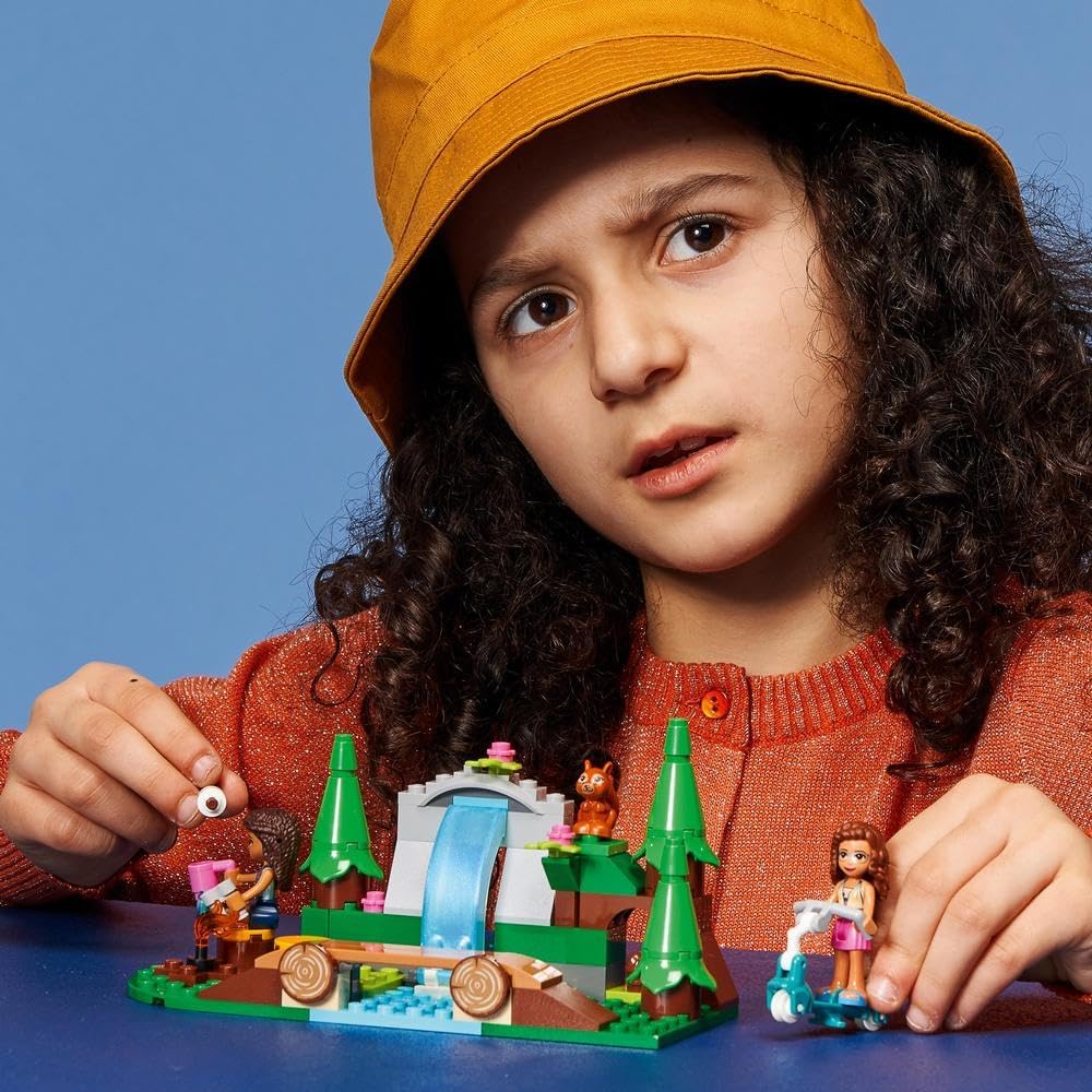 LEGO Friends Forest Waterfall Camping Adventure Set