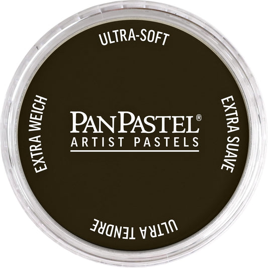 PanPastel Artist Pastels by GOLDEN, Raw Umber Extra Dark, 2.44‰۝ / 62mm Pan Diameter, Professional Artist Pastels, Unique Pan Format (cake-like)