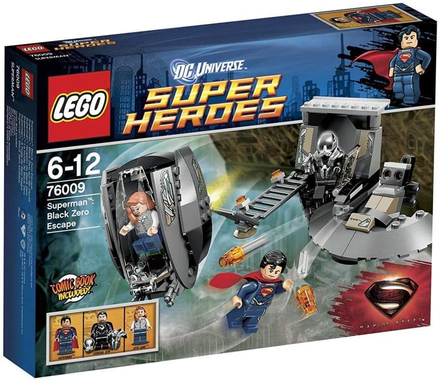 LEGO Super Heroes Superman Black Zero Escape 76009