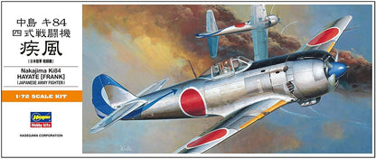 Hasegawa Nakajima Ki84 Hayate (Frank) (Plastic Model) 1/72 Air Plane A4