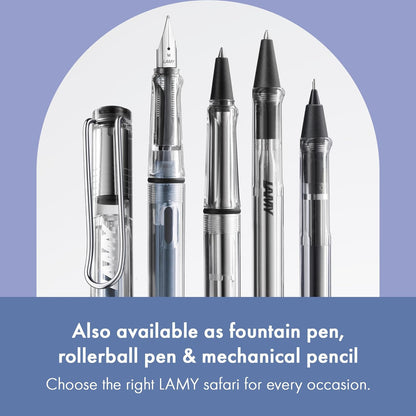 LAMY L212 Ballpoint Pen, Oil-Based, Safari, Skeleton