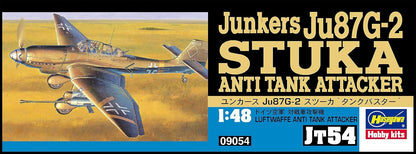 Faller Hasegawa 1:48 Scale JU87G-2 Stuka Anti-Tank Model Kit