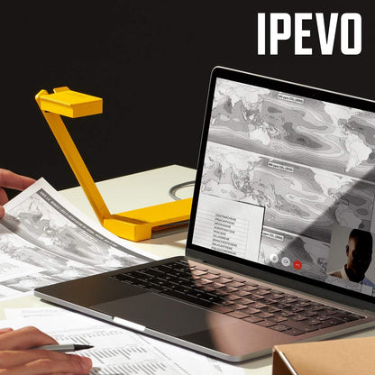 IPEVO DO-CAM Creator's Edition Portable & Compact Ultra HD 8MP USB Camera for Professional Visual Presentations and Communication ??? Webcam for Conference Calls, Distance Learning, Remote Work.