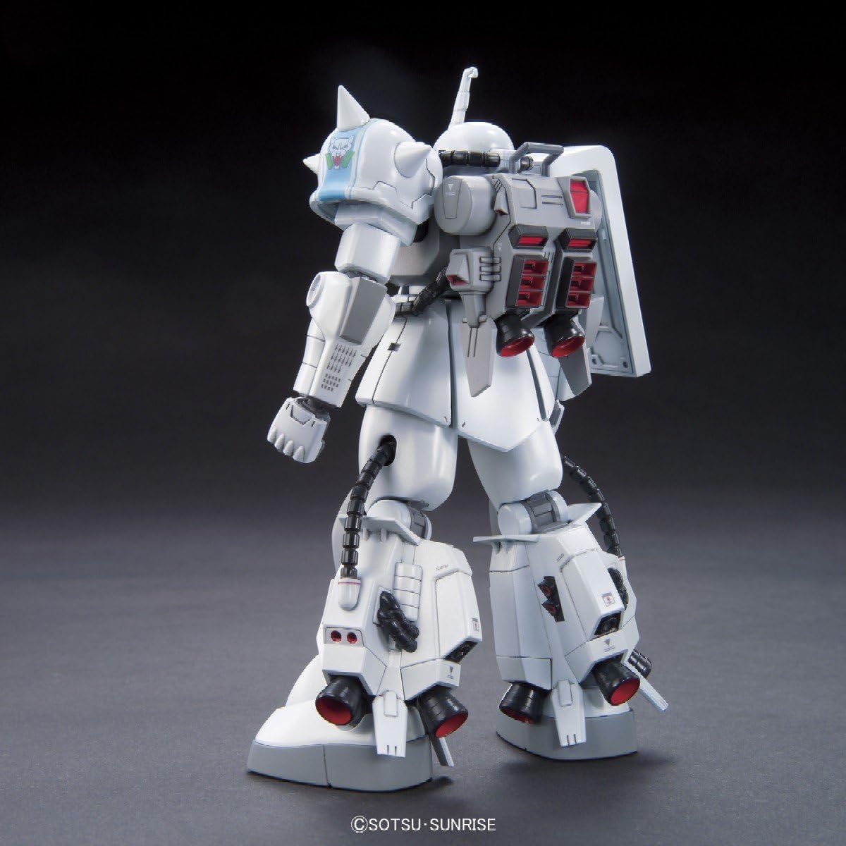 Bandai Hobby MS-06R-1A Zaku II Shin Matsunaga High Grade Universal Century Figure Model Kit (BAS5057749)