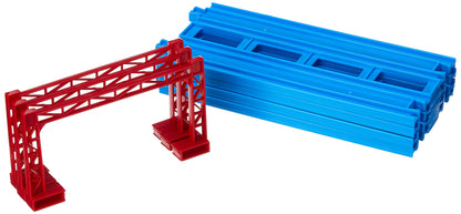 Takara Tomy Plarail Double Track Straight Rail Set (4 pieces) R-04