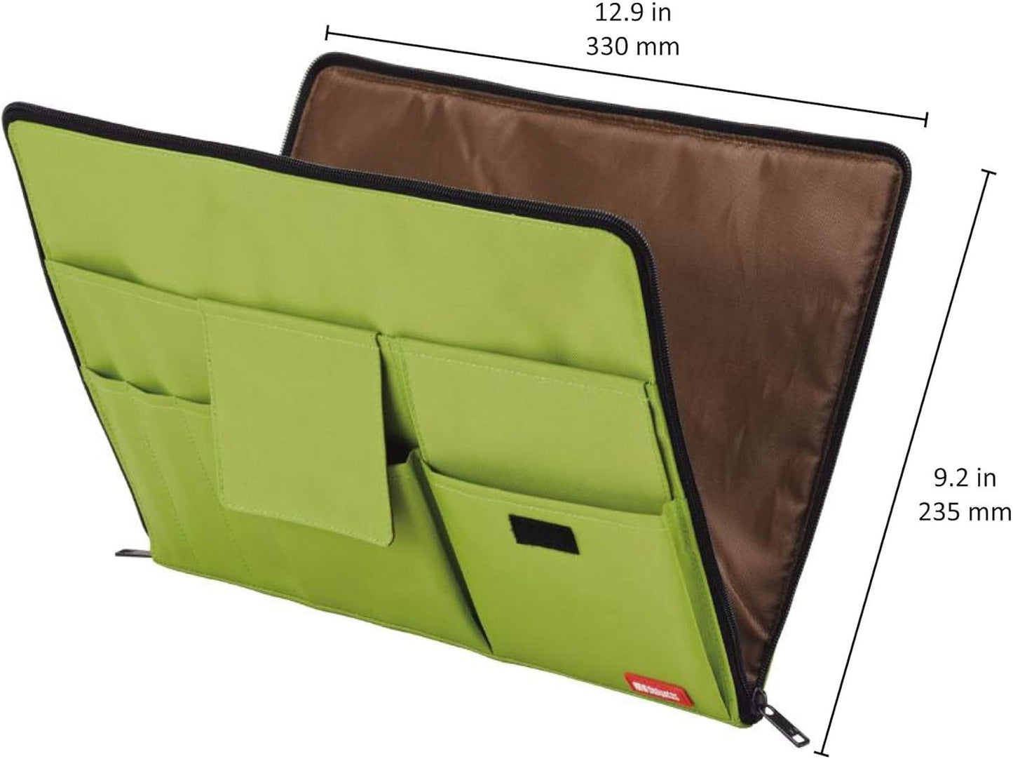 LIHITLAB Laptop Sleeve with Storage Pockets (Bag-in-Bag), 10 x 13.8 Inches, Black (A7554-24)