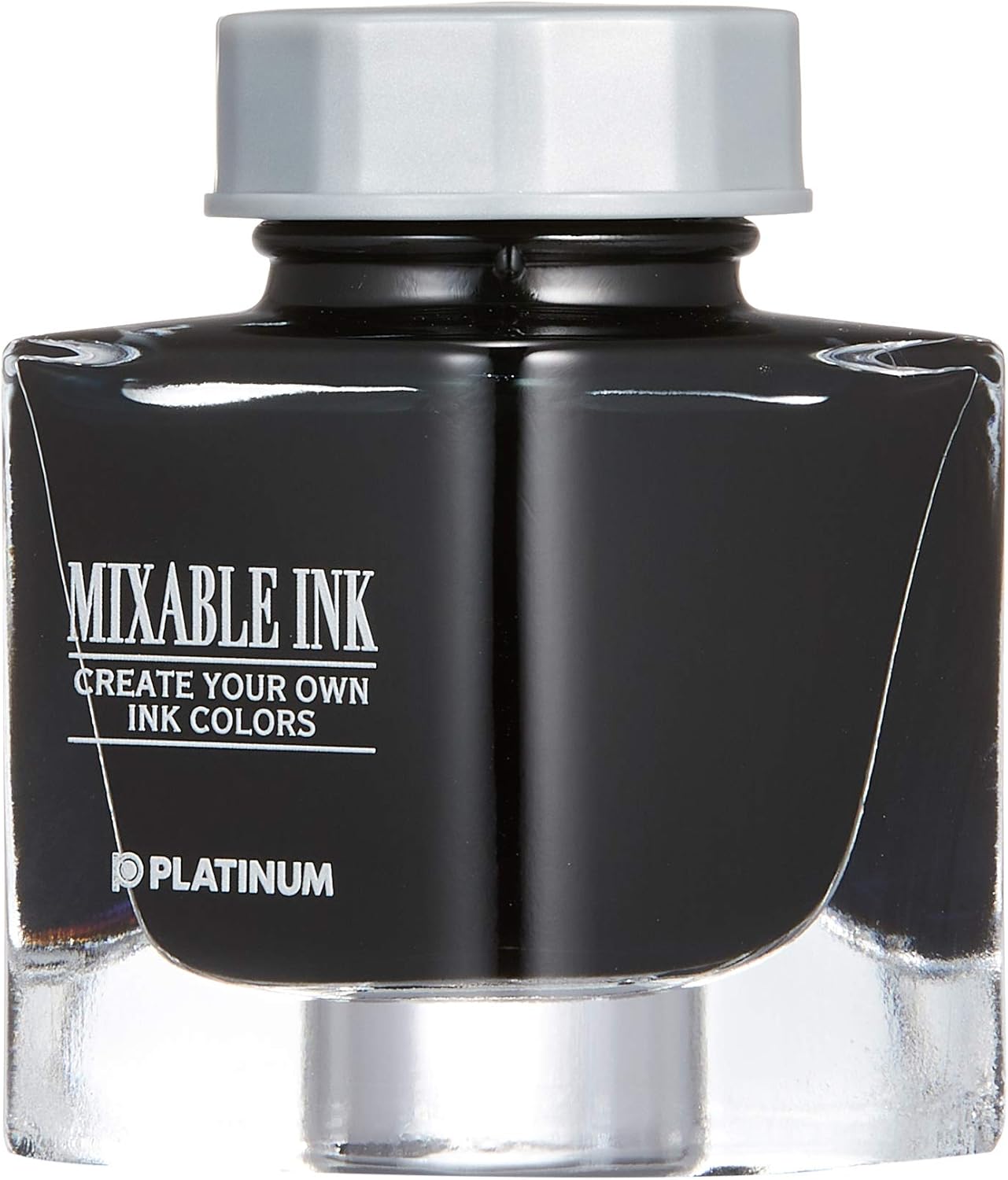 PLATINUM INKM-1000-1 Fountain Pen Bottle Ink, Mixable 1, Smoke Black