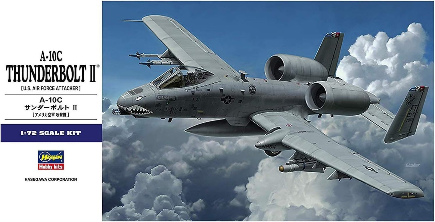 Hasegawa 1:72 Scale A-10C Thunderbolt II Model Kit