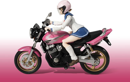 Bandai Tamashii Nations S.H. Figuarts Hane Sakura (Uniform) & CB400 Super Four "Bakuon!!" Action Figure