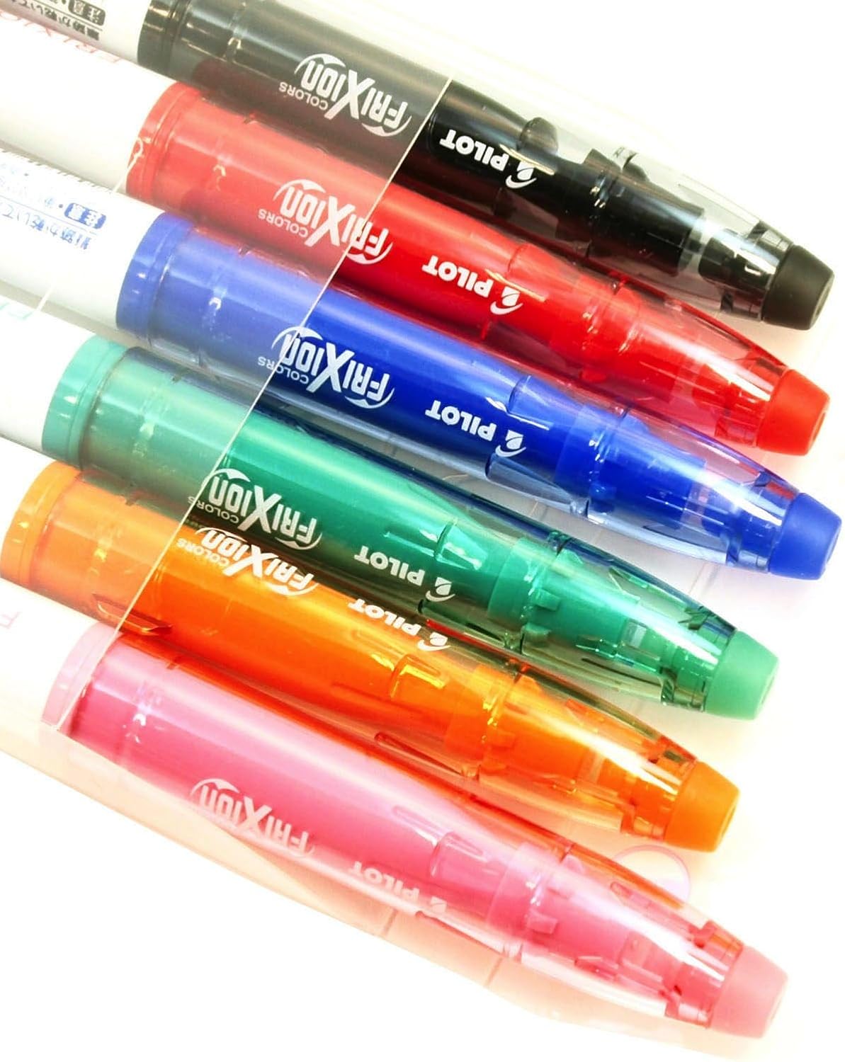 PILOT Frixion Colors Erasable Marker Pen, 6 Color Set (SFC-60M-6C3)