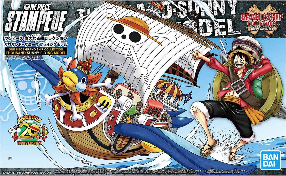 Bandai Spirits Grand Ship Collection Thousand Sunny (Flying Model) Onepiece, Multi