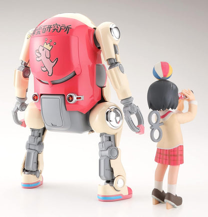Hasegawa 64804 Creator Works Series Mechatro Wego No.06 Daily Collaboration Warm + Nano Shinonome 1/20 Scale Plastic Model