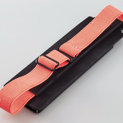 LIHITLAB PuniLab Book Band with Pen Case Holder, 2.1" ?� 0.8", Shiba Dog (A7720-2)